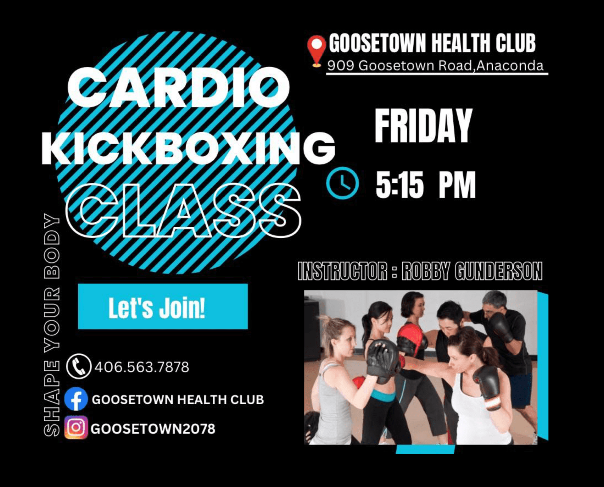 Cardio Kickboxing Class